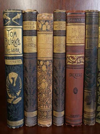 Fine Victorian Binding Set, The Iliad, David Copperfield, etc.
