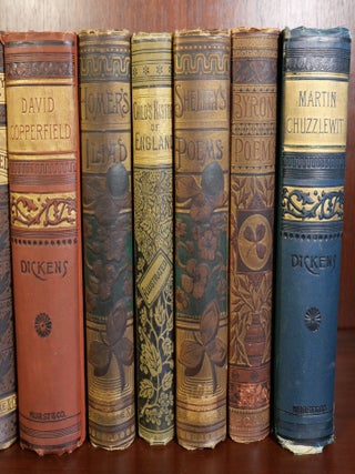 Fine Victorian Binding Set, The Iliad, David Copperfield, etc.