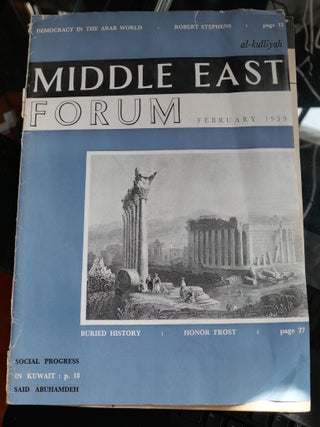 Item #5810 Middle East Forum