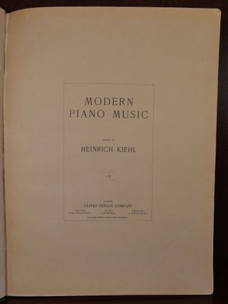 Modern Piano Music