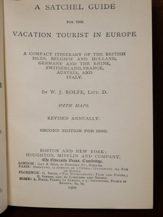 A Satchel Guide For The Vacation Tourist in Europe