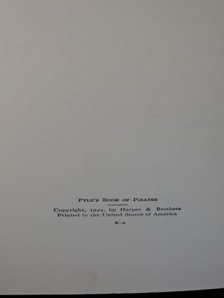Howard Pyle's Book of Pirates