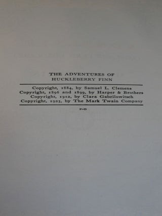 The Adventures of Huckleberry Finn
