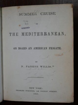 Summer Cruise in The Mediterranean