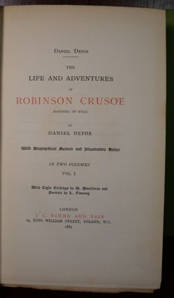 The Life and Adventures of Robinson Crusoe