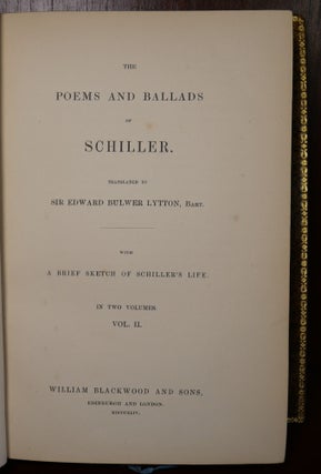 The Poems and Ballads of Friedrich Schiller