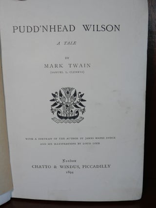 Pudd'nhead Wilson