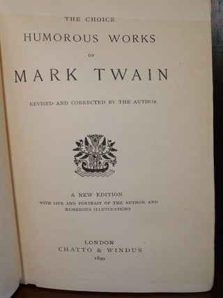 Mark Twain's Choice Works