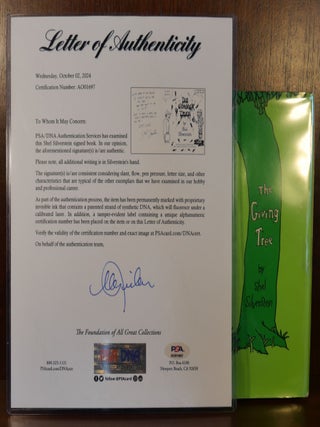 The Giving Tree SIGNED PSA/DNA