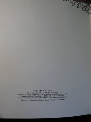The Giving Tree SIGNED PSA/DNA