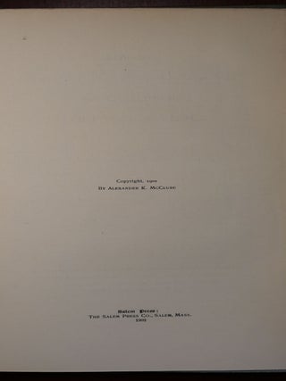 Colonel Alexander K. McClure's Recollections of Half a Century