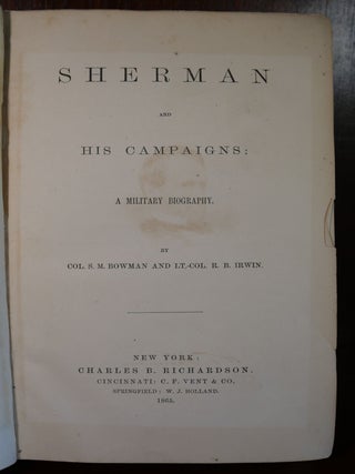 Sherman and His Campaigns: A Military Biography