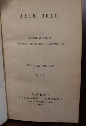 Jack Brag Three Volumes in One