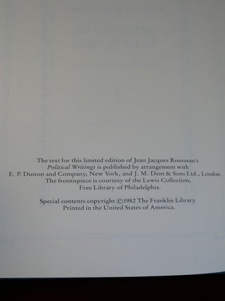 Political Writings
