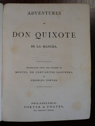 Adventures of Don Quixote De La Mancha