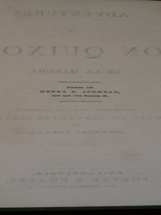 Adventures of Don Quixote De La Mancha