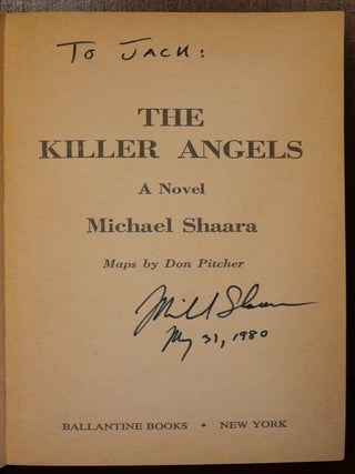 The Killer Angels SIGNED