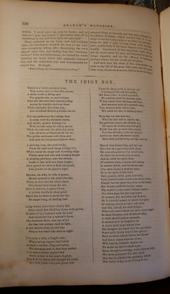 Graham's American Monthly Magazine of Literature and Art ; The Poetry of Rufus Dawes; Flaccus; The Conqueror Worm; The Idiot Boy; Marginalia
