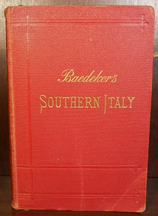 Item #6135 Handbook For Travelers Southern Italy and Sicily. Karl Baedecker
