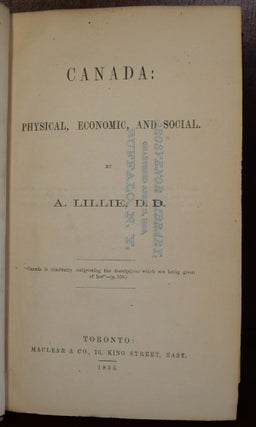 Canada: Physical, Economic, and Social