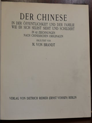 The Chinese In Public and to The Family How He See and Describes Himself