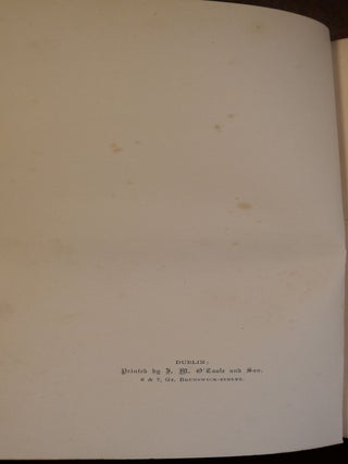 History of The Viceroys of Ireland: With Notices of The Castle of Dublin