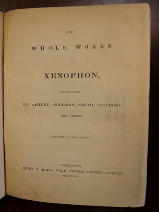 The Whole World of Xenophon