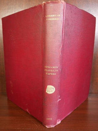 List of The Benjamin Franklin Papers in The Library of Congress