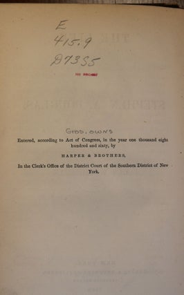 The Life of Stephen A. Douglas