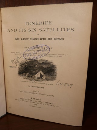 Tenerife and Its Six Satellites or The Canary Islands Past and Present