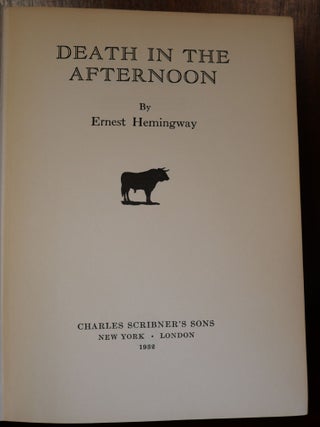 Death in the Afternoon