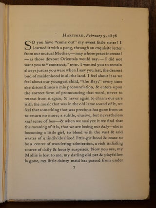 Coming Out A letter to Rosebud of Two Generations Ago