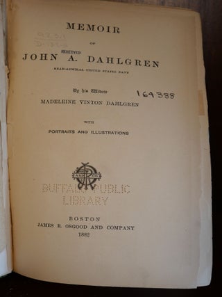 Memoir of John A. Dahlgren