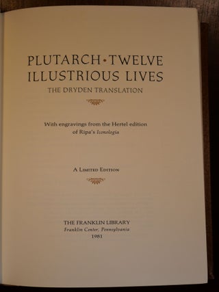 Plutarch Twelve Illustrated Lives