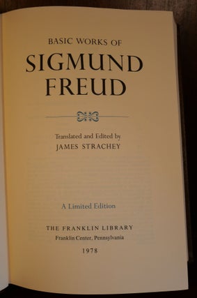 Basic Works of Sigmund Freud