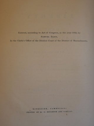 History of Liberty in Two Volumes