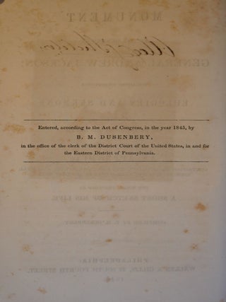 Monument to the Memory of General Andrew Jackson