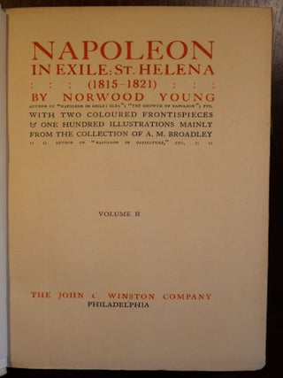 Napoleon in Exile in Two Volumes