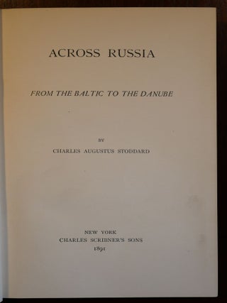Across Russia From The Baltic to The Danube