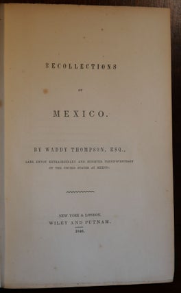 Recollections of Mexico