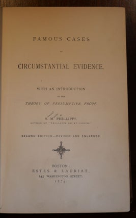 Famous Cases of Circumstantial Evidence