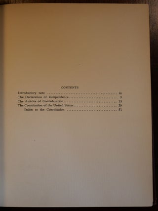 Carnegie Endowment for International Peace, Declaration of Independence