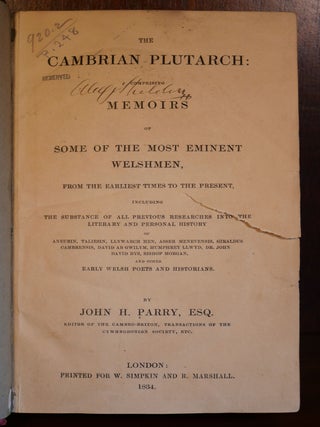 The Cambrian Plutarch