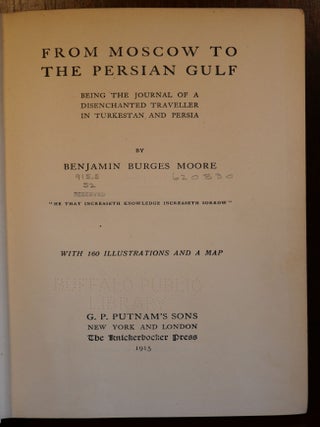 From Moscow to The Persian Gulf