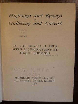 Highways and Byways in Galloway and Carrick
