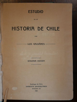 Histotia De Chile & Jeografia Economica De Chile