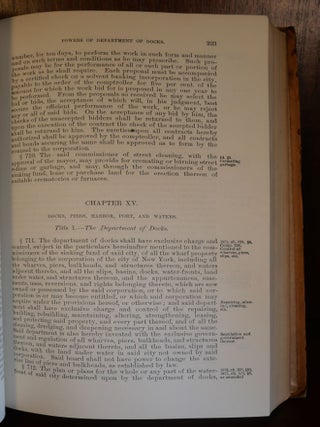 An Act to Consolidate Into One Act and to Declare The Special and Local Laws Affecting Public Interests in the City of New York, Being Chapter 410 of The Law of 1882