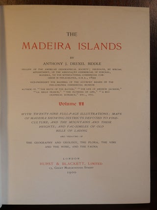 The Madeira Islands