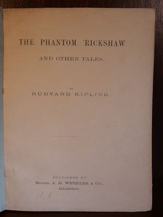 The Phantom Rickshaw and Other Eerie Tales