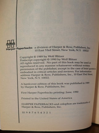 Territory of Lies SIGNED
